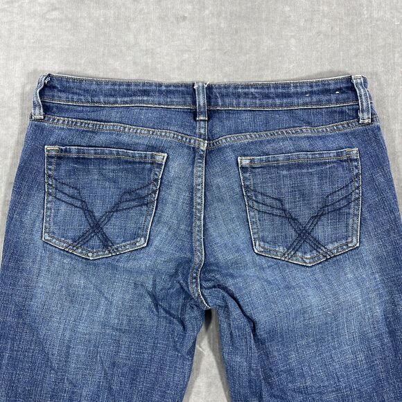 Gap Jeans Womens 8/29 L Premium Bootcut Mid-Rise Stretch Blue Denim Jeans - Picture 8 of 8